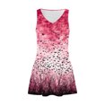 thumbnail image 4 of Summer Dress for Women,Dress for Women,Womens Summer Fashion Printing Pocket Sleeveless V-Neck Dress,Womens Summer Dress,Womens Summer Dress, 4 of 5