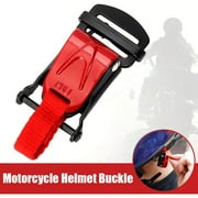 BQLQBQLQ 1 Set Helmet Quick Release Buckle Kit Ratcheted Chin ej Adapter Strap 25mm