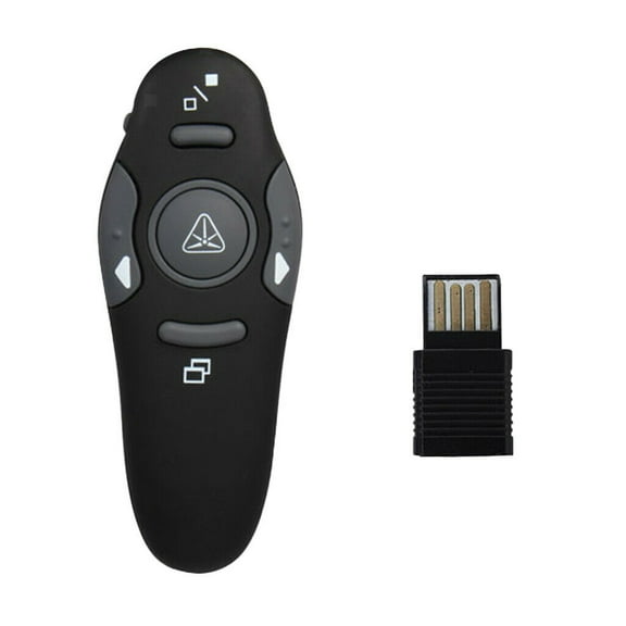 2.4GHz Wireless USB Powerpoint Presentation PPT Flip Pen Pointer Laser Clicker Presenter with Red Light Remote Control
