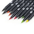 thumbnail image 5 of Tombow 56196 Dual Brush Pen Art Markers, Citrus, 10-Pack, 5 of 8