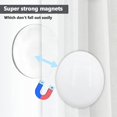 thumbnail image 4 of 10pcs Strong Magnetic Shower Curtain Weights, Round Magnetic Drape Weights, Prevents Drape Lining from Blowing Around_qud, 4 of 5
