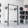 thumbnail image 3 of Synergee 2200 Series 750lb Capacity Foldable Wall-Mounted Exercise Power Cage, 3 of 7