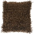 thumbnail image 2 of Surya Surya Pillows Shag Area Rug FA061 Jet Black Shimmer Shag 22" x 22" Square, 2 of 6