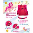 thumbnail image 2 of Mochila Happyvk con Correa Antiperdida Diseño Unicornio para Niños de 1 a 4 años, 2 of 3