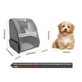 thumbnail image 3 of Portable Dog Carrier Backpack , Foldable Breathable Pet Carrier Backpack for Travel Convenient Storage, 3 of 7