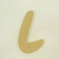thumbnail image 1 of Package of 1, "L" 14 Inch X 3/4" MDF Letters In The Waltograph Font | Thick For Art & Craft Project, Made in USA, 1 of 1