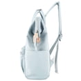 thumbnail image 4 of Mochila himawari para portátil de viaje para mujeres y hombres, 18 litros, azul claro, 4 of 7