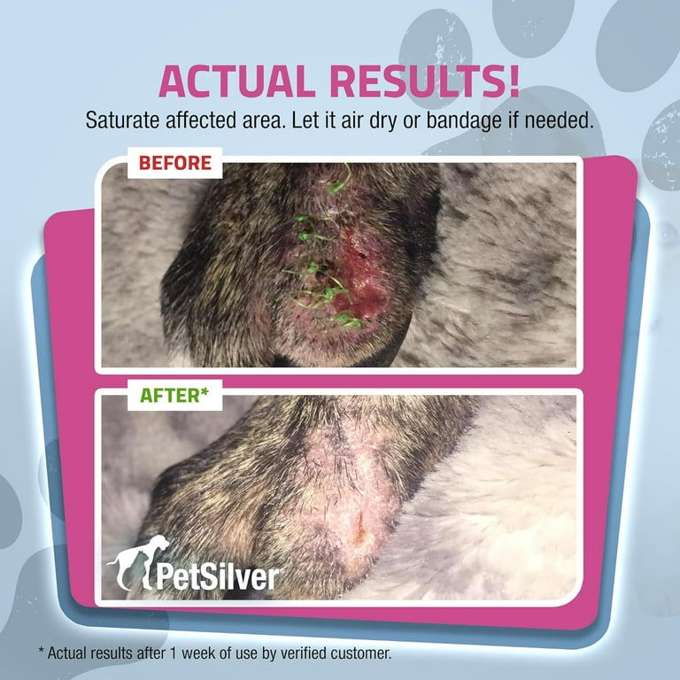 Visual Reference: Antiseptic Spray Petsilver Reptile Wound Spray With Silver