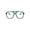 Transparent Green Frame, variant on FEISEDY Blue Light Blocking Glasses Fake Nerd Clear Square Computer Lightweight Aviator Glasses Frame Oversized B3046