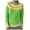 Green, variant on larppty Fair Isle Sweater Women Vintage Long Sleeve Casual Loose Crewneck Sweater Lightweight Knit Pullover Top Fall Fashion (Red, XL)
