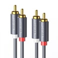 thumbnail image 1 of Cable RCA UGREEN 2RCA macho a 2RCA macho, 3 m, chapado en oro, 1 of 9