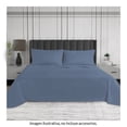 thumbnail image 3 of Juego De Sábanas Frescas Mainstays King Size Cool Azul, 3 of 4