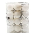 thumbnail image 6 of SDJMa 24ct Christmas Ball Ornaments Shatterproof Xmas Tree Hanging Balls Decorations Perfect for Holiday Wedding Christmas Decor,1.2", 6 of 8