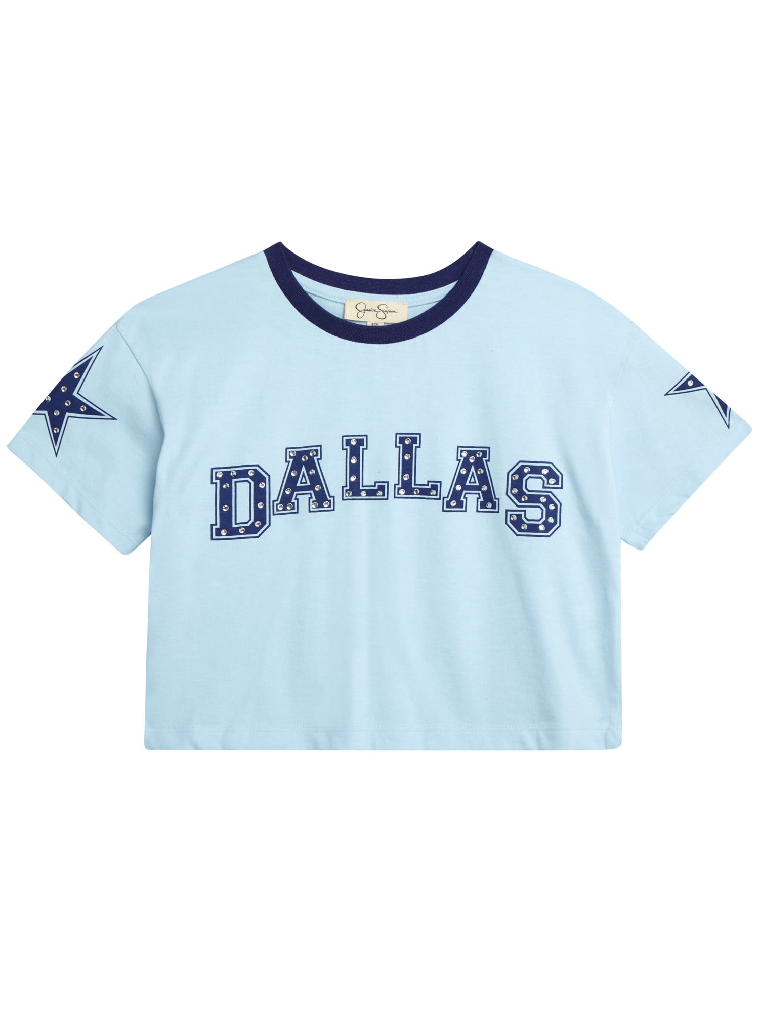 Jessica Simpson Girls' Graphic Tee and Short Set, Sizes 4-6x