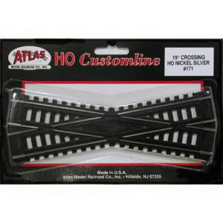  100 19 Degree Crossing Track 6" CL N/S HO Multi-Colored - Walmart.com