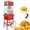 Red, variant on Jopath Commercial Popcorn Machine With Cart and 20 Oz Kettle, Vintage-Style Popper on Wheels with Tempered Glass, Warming Deck, 1440W Popcorn Popper for Parties, Events and Home Theater(Red)