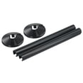 thumbnail image 2 of 2 pk Pipes Radiator Pipe Covers sleeve 15mm Collars Cut Fit Bathroom Chrome, 2 of 8