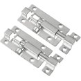 thumbnail image 1 of 2 Pack Barrel Bolt,3 Inches Slide Latch Lock,thickened Stainless Steel, 1 of 3
