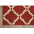 thumbnail image 4 of Nourison Portico Geometric Red 8' x 10'6" Area Rug, (8x11), 4 of 6