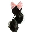 thumbnail image 6 of XINYUAN Little Girl Ponytail Girl Curly Ponytail Wig Straight Wig Ponytail Wig' S6Z9, 6 of 8