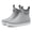 Gray, variant on Women Rain Boots Waterproof Ankle Deck Boots