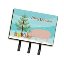 Carolines Treasures BB9304TH68 Welsh Pig Christmas Leash or Key Holder