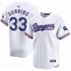 thumbnail image 1 of Camiseta clásica de béisbol blanca de local de Danny Dunning de los Texas Rangers, con número de estrella bordado.-XXL, 1 of 2