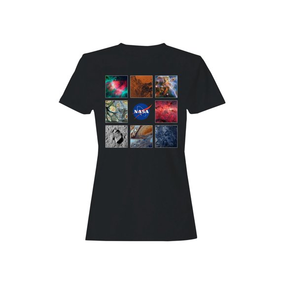 Officially Licensed Nasa Space Exploration Montage Women's T-shirt