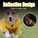 thumbnail image 3 of Chubasquero para perro con bolsillo en la capucha, impermeable, reflectante, ajustable, imp Irfora Azul,4X-grande, 3 of 7