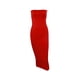 thumbnail image 4 of Vestido de tubo con cuello barco para mujer Vestido de verano sin mangas de color sólido, rojo, M tholdsy AP1097-08B, 4 of 7