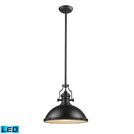 New Product  Chadwick 1 Light LED Pendant In Oiled Bronze 66138-1-LED Sold by VaasuHomes