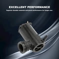 thumbnail image 7 of Wiper Fluid Washer Pump for Ranger XP 900 2015-2016 XP 1000 2018-2023 Crew XP 1000 2018-2023 Ranger Diesel HST 2014-2017 2205140, 7 of 7