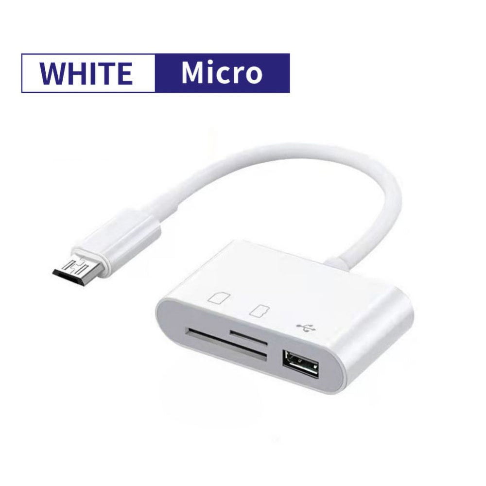 3 in 1 USB C SD Card Reader, Flash Memory Card Reader, USB Card Reader