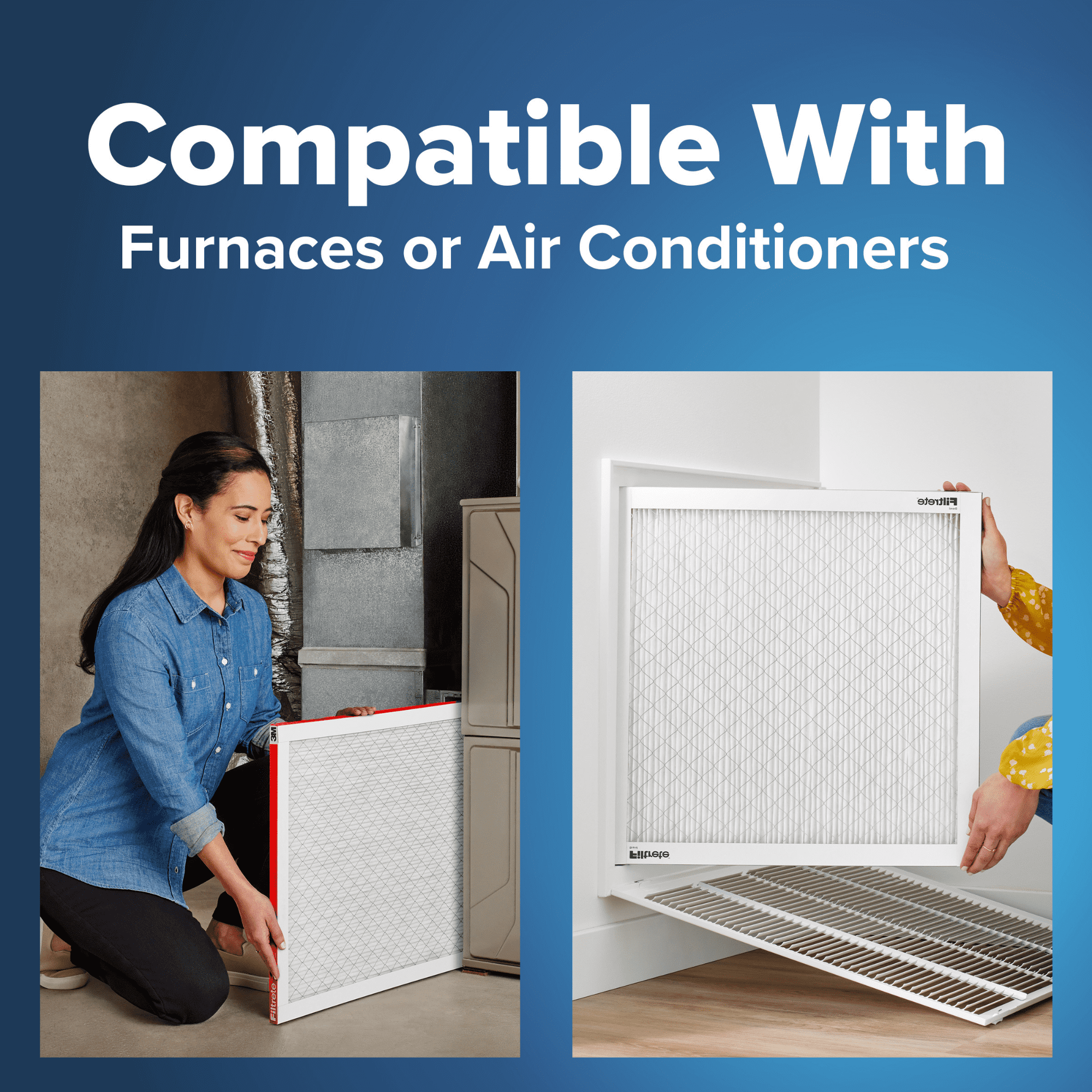 Filtrete Micro Allergen Defense Air Filter [MPR 1000]: 20 in. x 20 in. x 1 in. / 6-pack (White)