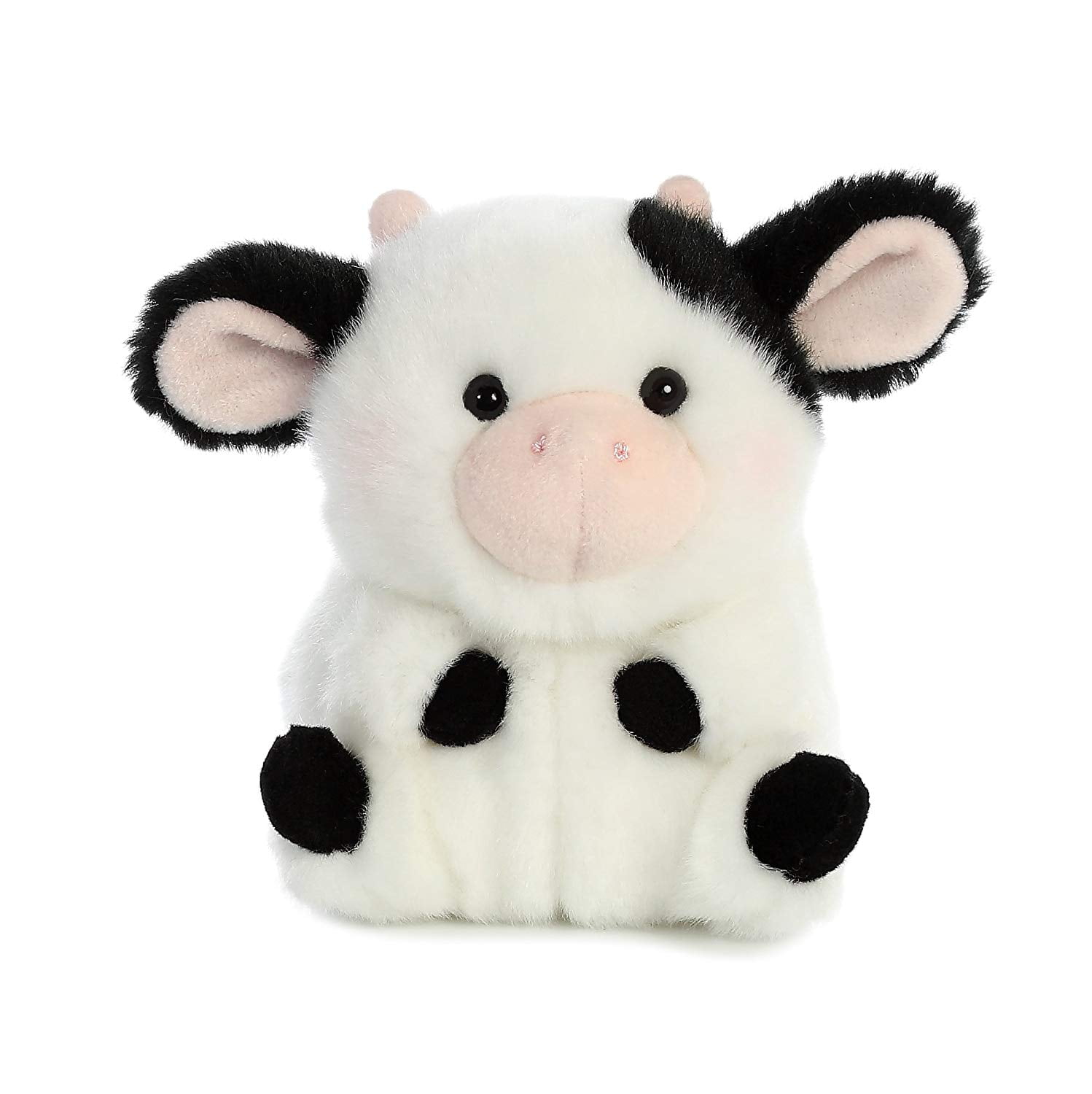 black cow stuffed animal