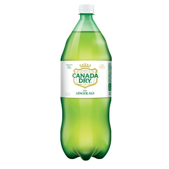Canada Dry® Diet Ginger Ale 2L Bottle, Canada Dry Diet GingerAle 2L