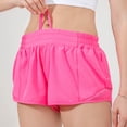 thumbnail image 2 of Pantalones cortos deportivos para mujer Naked Sense de secado rápido en stock Riding Running Series Pantalones cortos de fitness Fake Two Piece, 2 of 6