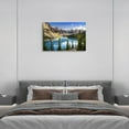 thumbnail image 6 of Banff Canvas Art Prints Moraine Lake Wall Art Colorado Mountain Artwork Pictures Modern National Park Scenery Poster Stretched and Framed for Living Room Decor 12x16inch, 6 of 6