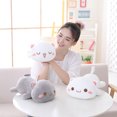 thumbnail image 3 of Gwong Juguete Peluche de peluche suave Cats de algodón Muñeca Pillow Juguete Niños Regalo para el hogar Gwong 30001669, 3 of 6
