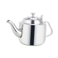 thumbnail image 2 of Tetera de acero inoxidable de 1,4 l, hervidor de agua, tetera para té de hojas sueltas y floración, con infusor para cocina de hotel y camping., 2 of 8