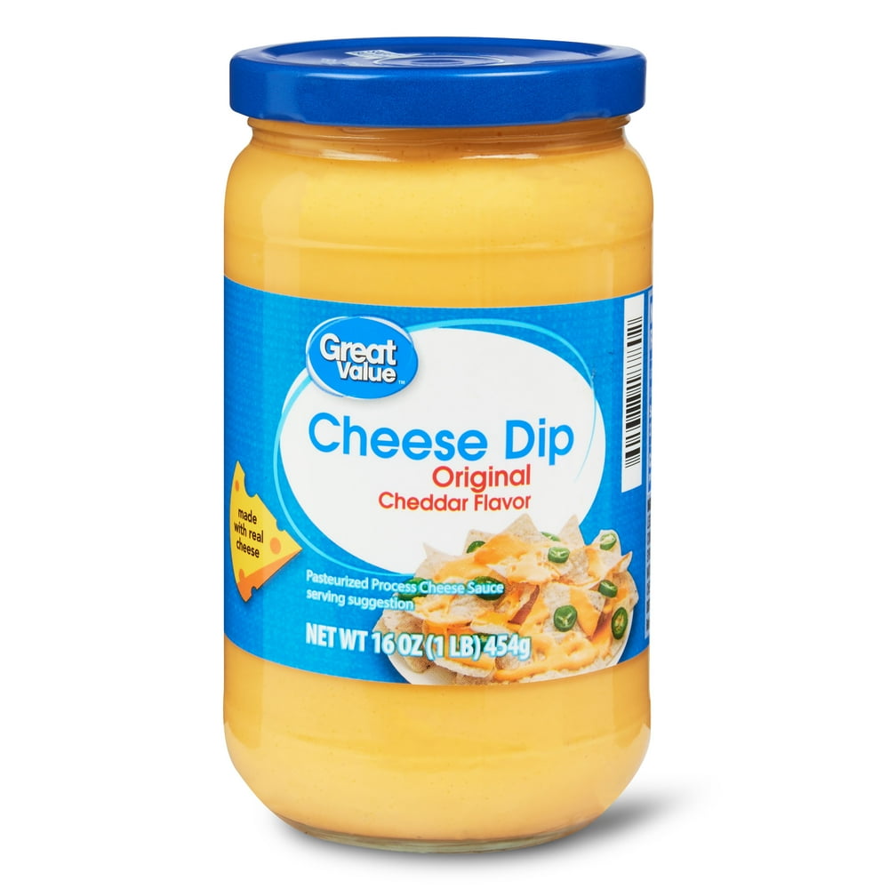 Great Value Original Cheddar Flavor Cheese Dip, 16 oz