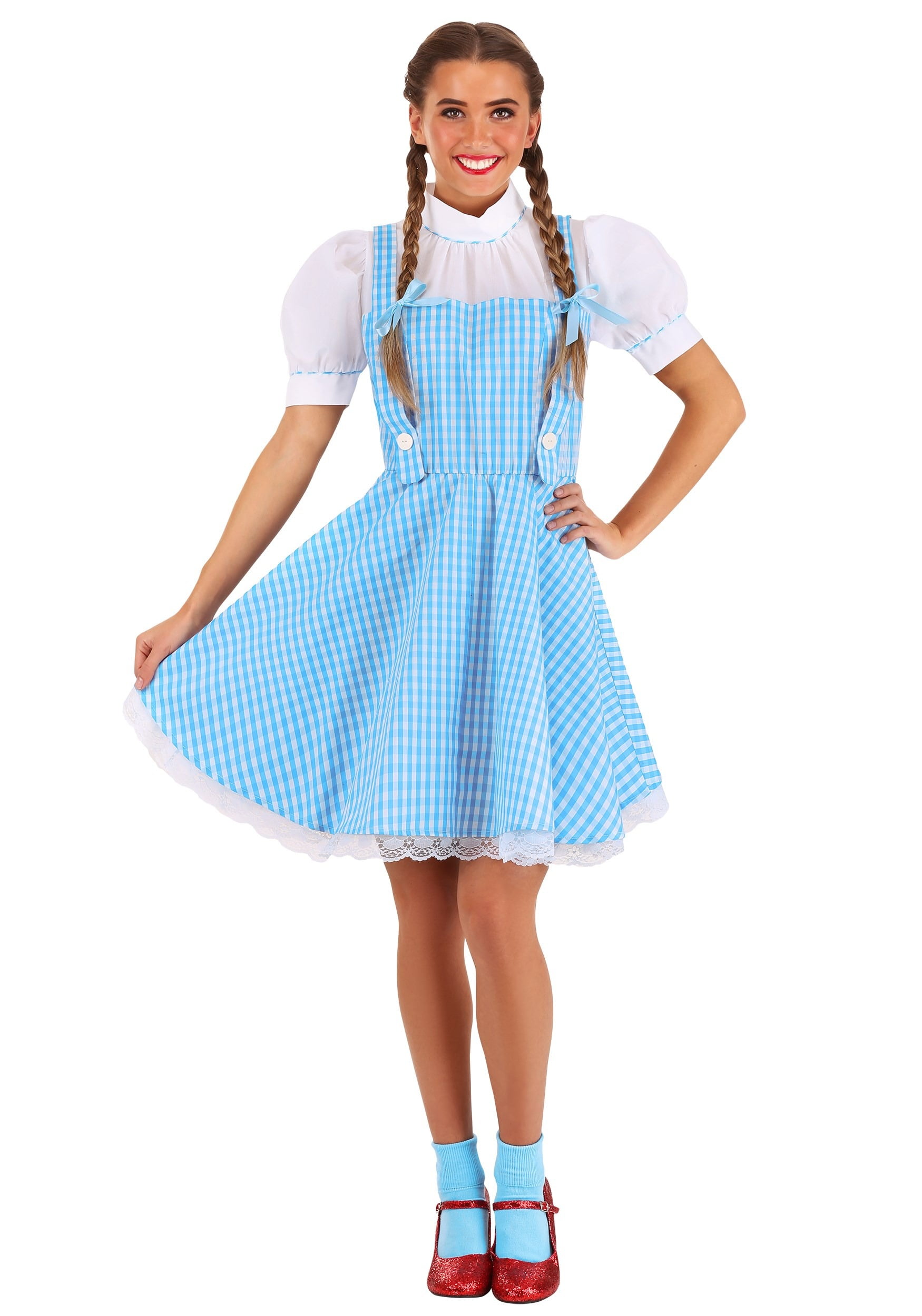 定番日本製 wizard of oz dorothy plus costume オズドロシー大人用プラスコスチュームの魔法使いハロウィン