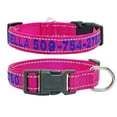 thumbnail image 5 of Pet Artist Embroidered Personalized Nylon Dog Collar Reflective Custom ID Name Puppy Collar, 5 of 10