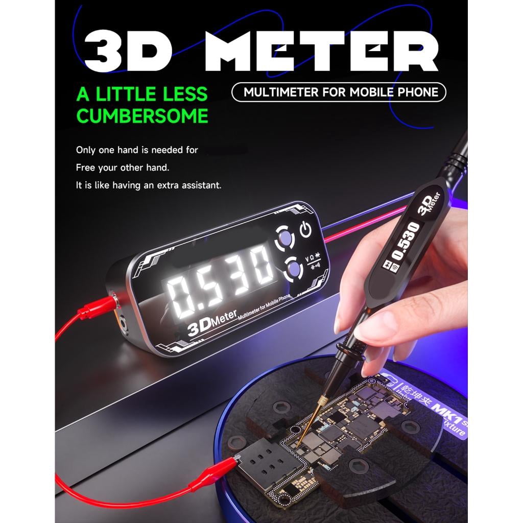CEORPER Digital Display Multimeter Voltage/Capacitance Resistance Measurement Tool