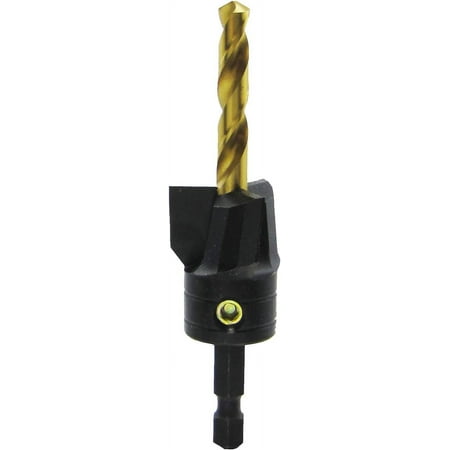 

Tools 1/4 Inch x 1 Inch 3-Flute Flat Bottom Counterbore wh TiN coated drill #36416