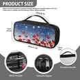 thumbnail image 7 of COEQINE Galaxy Red Floral Stethoscope Storage Bag for Medical Professionals Nursing Stethoscope Bag Men Stethoscope Case Organizer for Clinics Use Stethoscope Case Kit for Women, 7 of 7