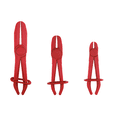 thumbnail image 1 of 3PCS/Set Car Flexible Hose Clamps Pliers Kit Clamp Sealing Brake Fuel Line Cut Off Clamp Car Water Pipe Repair Fix Tools, 1 of 7