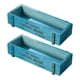 thumbnail image 1 of Macetero de madera multifuncional rectangular para decoración del hogar, contenedor de plantas para jardín, balcón, decoración de granja Azul, 1 of 8