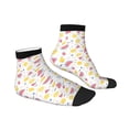 thumbnail image 3 of Bingfone Tropical Fruit Design Patterned Men'S Women'S Casual Cotton Socks, 3 of 9