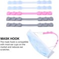 thumbnail image 3 of Paquete de 5 ganchos para máscaras, ganchos para orejas de silicona, ganchos para orejas, almohadillas para orejas, protector bucal, protección auditiva, protección facial (al azar) oso de fresa Hogar, 3 of 5